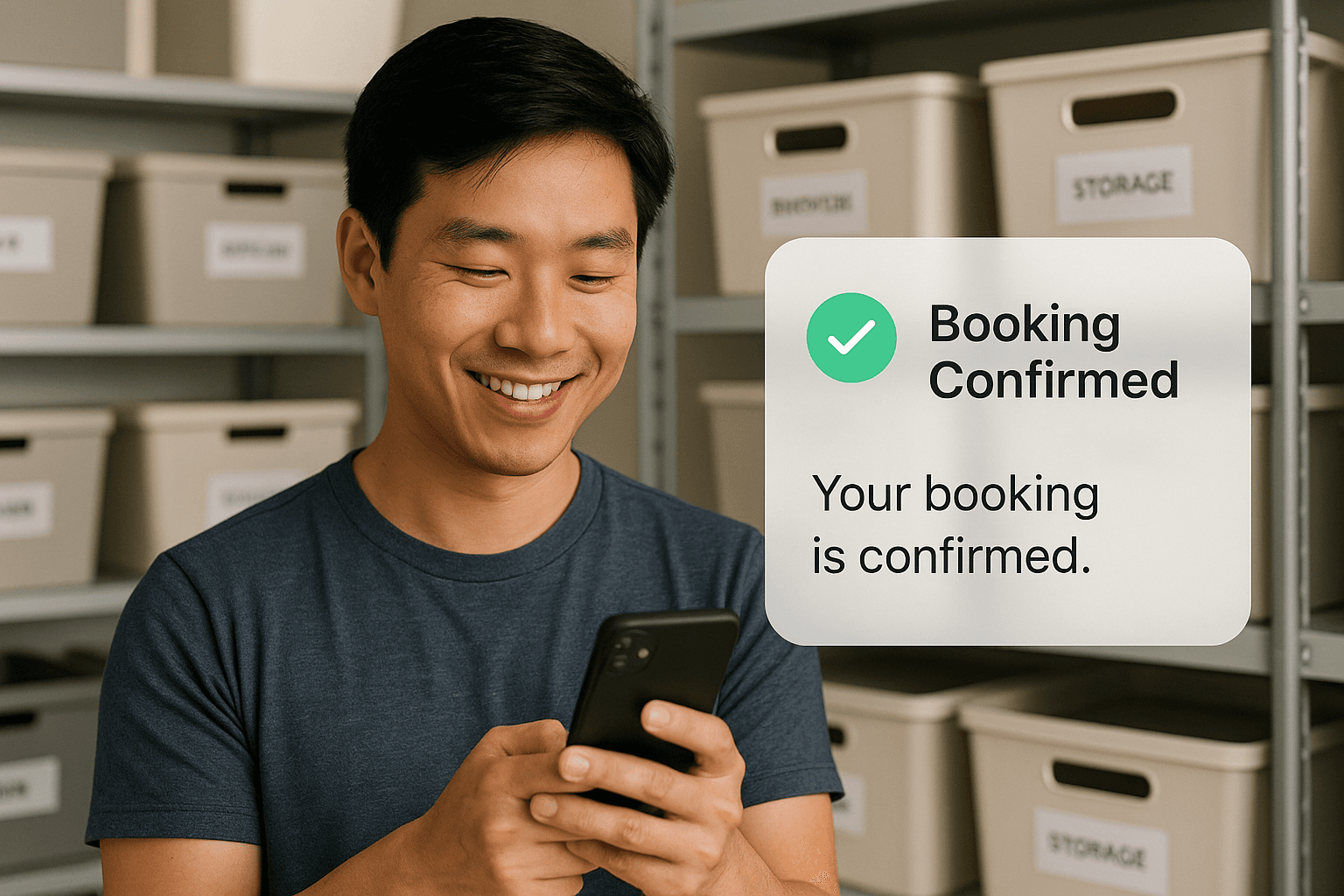 How to Accept Storage Bookings